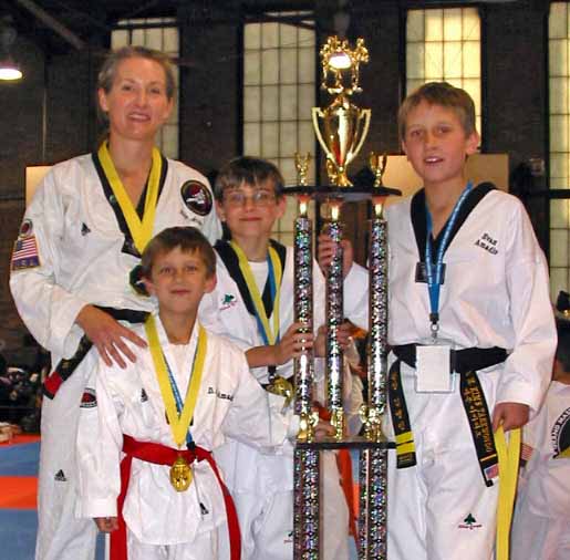 winning taekwondo tournament